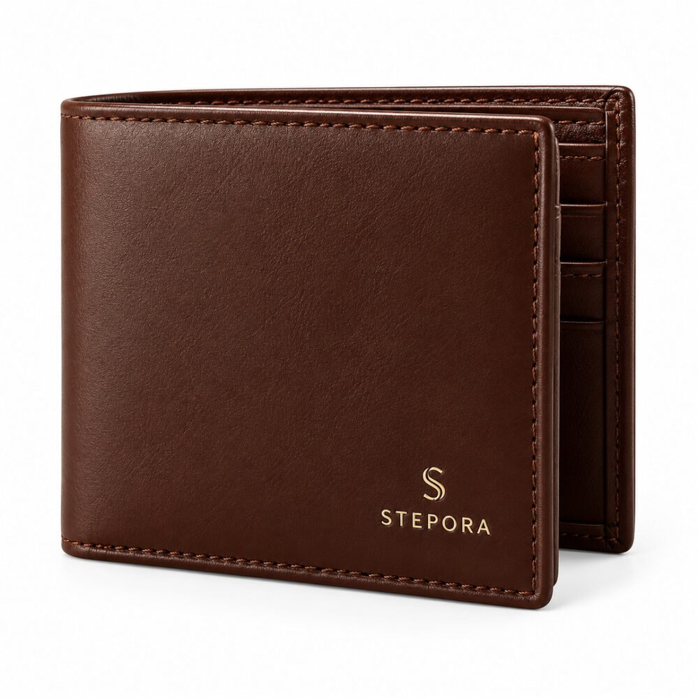 STEPORA Elvane Classic Portemonnee – Espresso Bruin