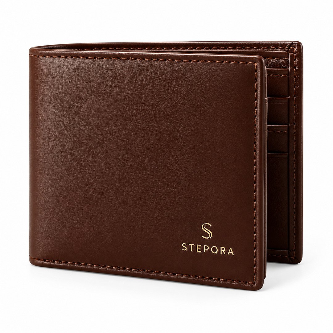 STEPORA Elvane Classic Portemonnee – Espresso Bruin